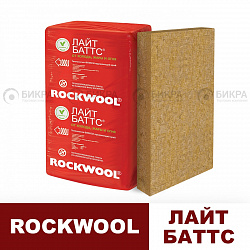 Rockwool Лайт Баттс каменная вата для скатной кровли