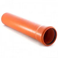Труба для наружной канализации раструбная 110 мм SN 8