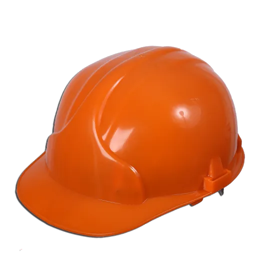 каска строительная (оранжевая)